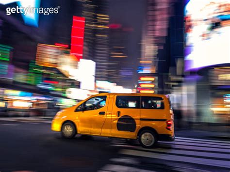 Yellow Taxi In New York City