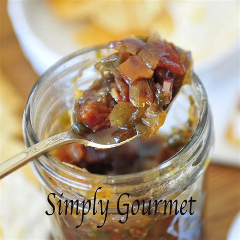 Simply Gourmet Bacon Jalapeno And Onion Jam