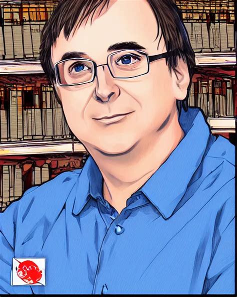 Digital State Sponsored Anime Art Of Linus Torvalds By Stable