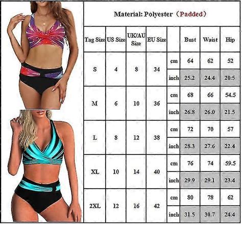 Women Print Padded Bikini Set Cross Back Strap Bra Top High Waist Briefs Swimsuit Summer Beach