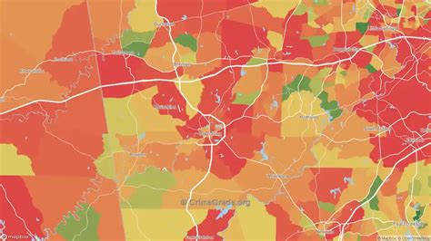 The Safest And Most Dangerous Places In Carroll County Ga Crime Maps