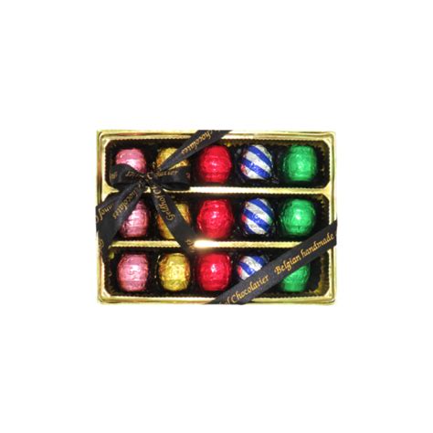 Assorted Liqueur Chocolate Box (15-Piece) - Geldhof Chocolatier