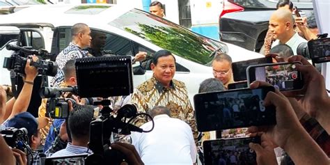 Prabowo Silaturahmi Lebaran Di Kediaman Sufmi Dasco Ahmad