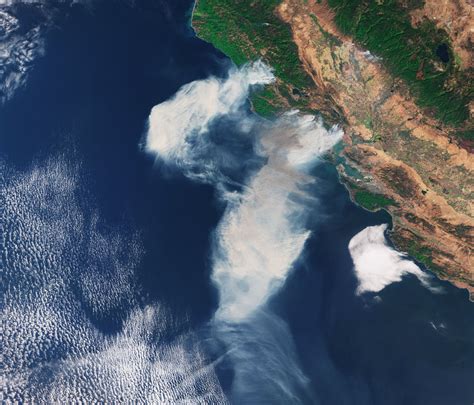 Satellites Capture Scope Of California Wildfires With Striking Images