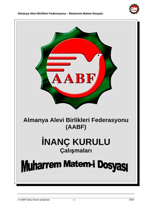 PDF AABF MUHARREM MATEM DOSYASI 2007 Nesiminin Hünkar Hacı Bekta