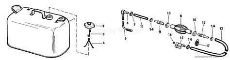 Fuel Tank Without Gauge Outboard E Rcde Crowley Marine