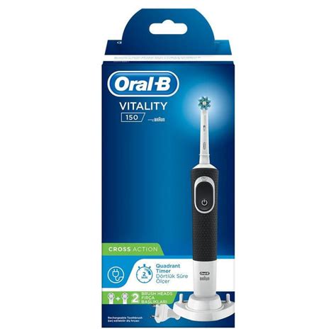 Oral B Vitality 150 Cross Action Black Carestores Gr