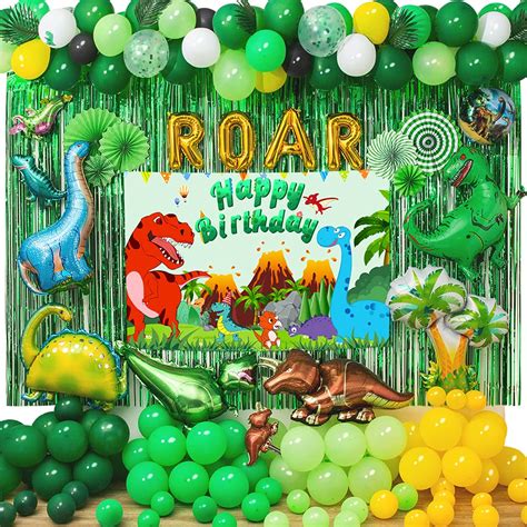 Buy Vikkas Dinosaur Birthday Party Decorations Set 163pcs Dinosaur