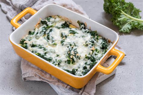 The Best Cheesy Kale Casserole Recipe Ever - Rustic Urban Life