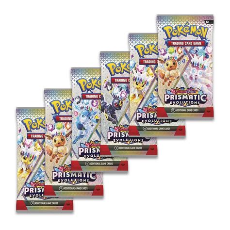 Pokémon TCG Scarlet Violet Prismatic Evolutions Booster Bundle 6