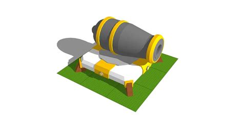 Cannon Level 9 Clash Of Clans 3d Warehouse