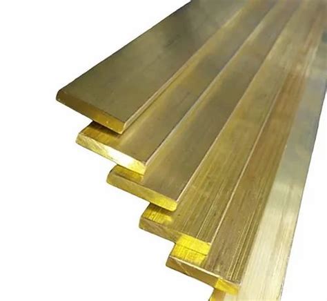 11mm Rectangular Brass Flat Bar Polished At Rs 600 Kg In New Delhi Id 25804111473