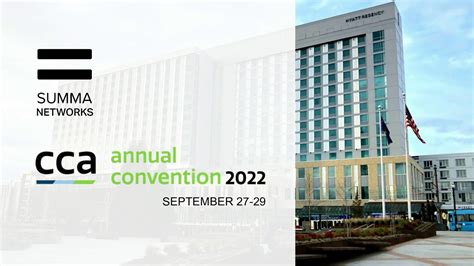 Thanks To All Of You For Visiting Us At The CCA Annual Convention 2022