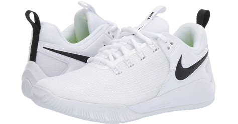 Nike Rubber Zoom Hyperace 2 - Volleyball Shoes in White,Black (White ...