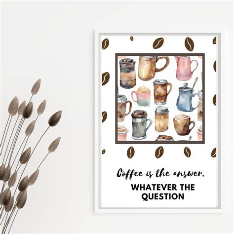 Coffee Types Poster, Coffee Lover Poster, Coffee Lover Poster, Coffee ...