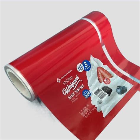 Pet Pe Shrink Film Label Film With Flexo Custom Design Printing For