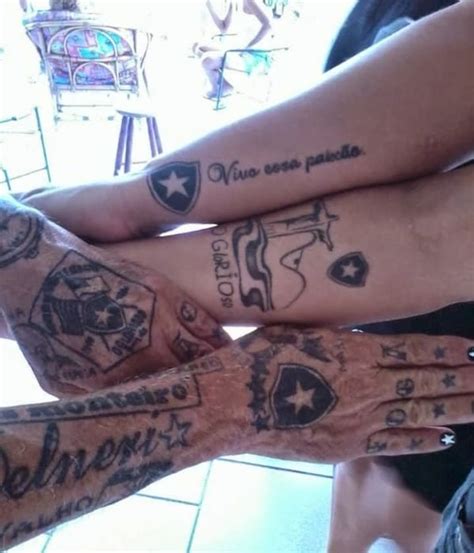 Camila Rocha Tatuagem Do Botafogo Ideias Para F S Do Time