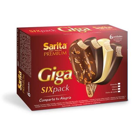 Sarita Paleta Cremosa 6 Unidades 936 G 33 Oz Galletas Postres