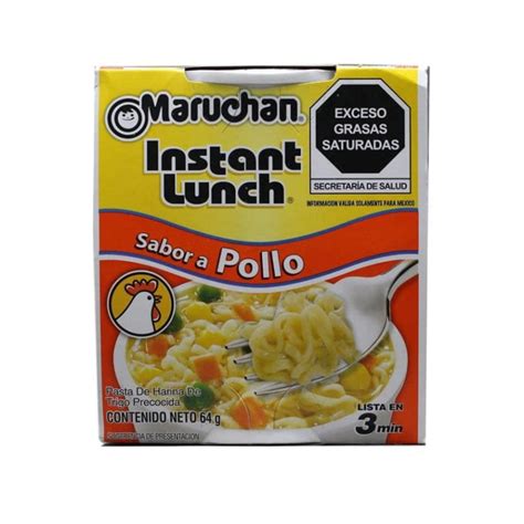 Sopa Instantánea Maruchan Pollo 64 G