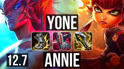 Yone Vs Annie Mid Games M Mastery Legendary