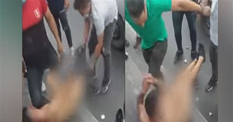 Smp Presunto Delincuente Es Desnudado Y Golpeado Por Ciudadanos Tras