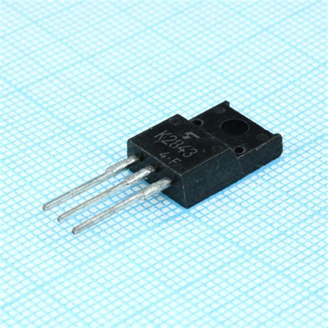 2SK2843, Транзистор полевой N-канальный 600В 10А 45Вт Toshiba ...