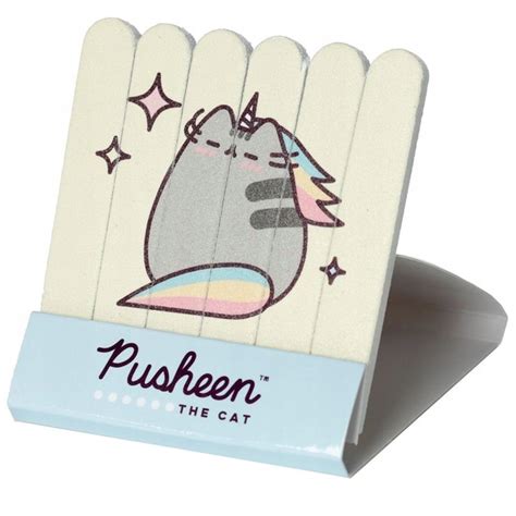 Puckator Zestaw 6 mini pilniczków do paznokci Kot Pusheen Sklep