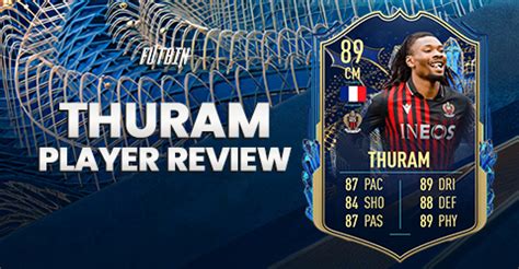 FIFA 23 Team Of The Season Thuram Player Review FUTBIN