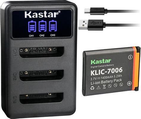 Amazon Kastar 2 Pack LB 050 LB 052 Battery And LCD AC Charger