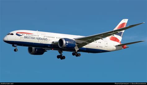 Aircraft Photo Of G ZBJC Boeing 787 8 Dreamliner British Airways