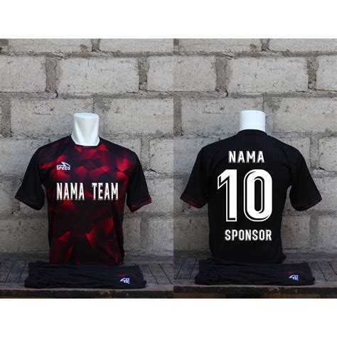 Jual Belum Termasuk Jersey Jasa Sablon Nama No Punggung Sponsor Nama