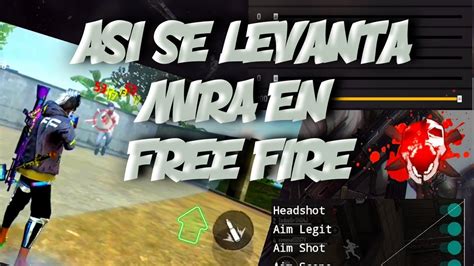 Como LEVANTAR Mira En FREE FIRE 2024 Houston YouTube