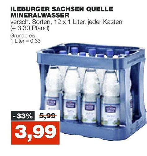 Ileburger Sachsen Quelle Mineralwasser Angebot Bei Real Prospekte De