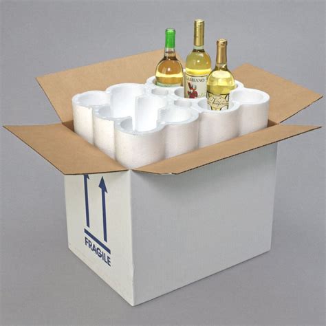 12 Bottle Wine And Champagne Shipper Box Polar Tech Safeway