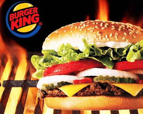 Burger King Hamburguesas Y Bebidas Fast Food Mundo E