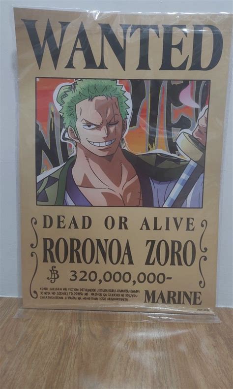 One Piece Wanted Poster Hobbies And Toys Memorabilia And Collectibles