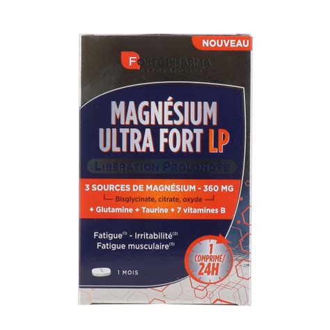 Forte Pharma Magnesium Ultra Fort Lp Fatigue Irritabilit