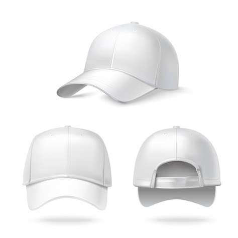 Colección De Gorras Editables Vector Gratis