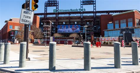 Citizens Bank Park's new bollards ready just in time for Phillies ...