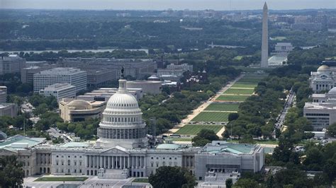 Download Aerial View Of The National Mall Wallpaper