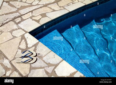 Buenos Aires, Argentina, swimming pool with Havaianas Stock Photo - Alamy