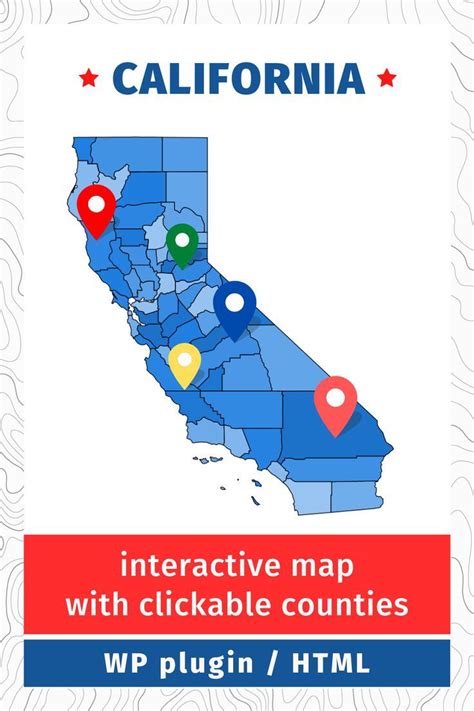 Interactive Map Of California Interactive Map California Map Map