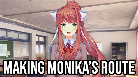 Mc Makes The Monika Route Ddlc Kll The Dokis Mod Full Youtube