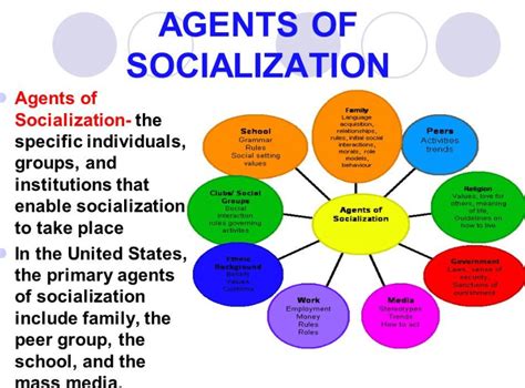 What Are The Agents Of Socialization Example Get Education