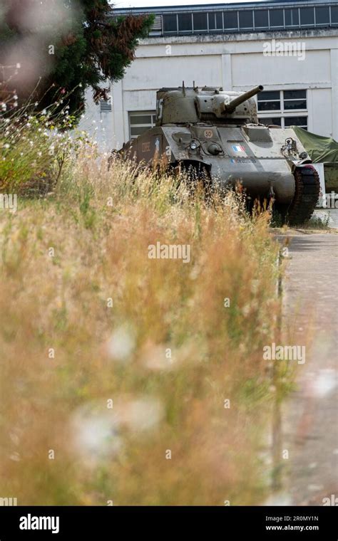 Tanks And Armoured Vehicles At A Museum In Saumur Loire Valley France