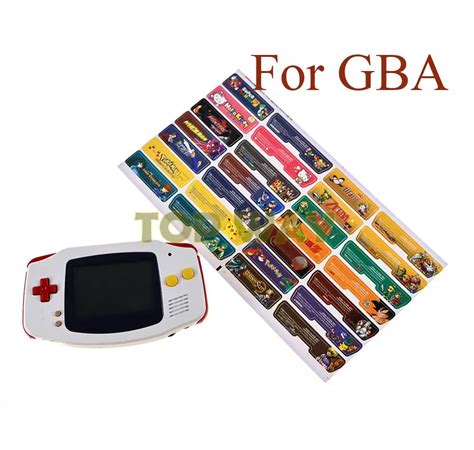 Gameboy Advance Sp Stickers Gameboy Label Label Sticker Stickers