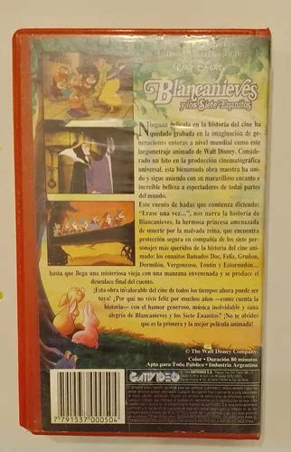 Vhs Blancanieves Y Los Siete Enanitos Disney En Venta En Capital