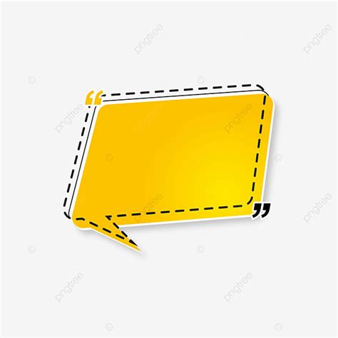 Dialog Box Vector Design Images Creative Yellow Dialog Text Box Free