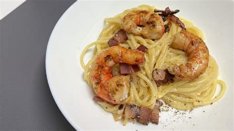 Carbonara Rivisitata Di Mare E Terra Ricetta