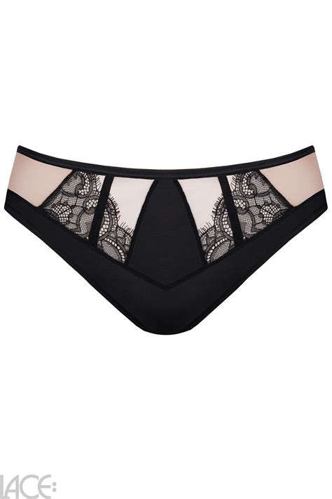 Gorsenia Hipster Gorsenia 35 BLACK Lace Lingerie Nl